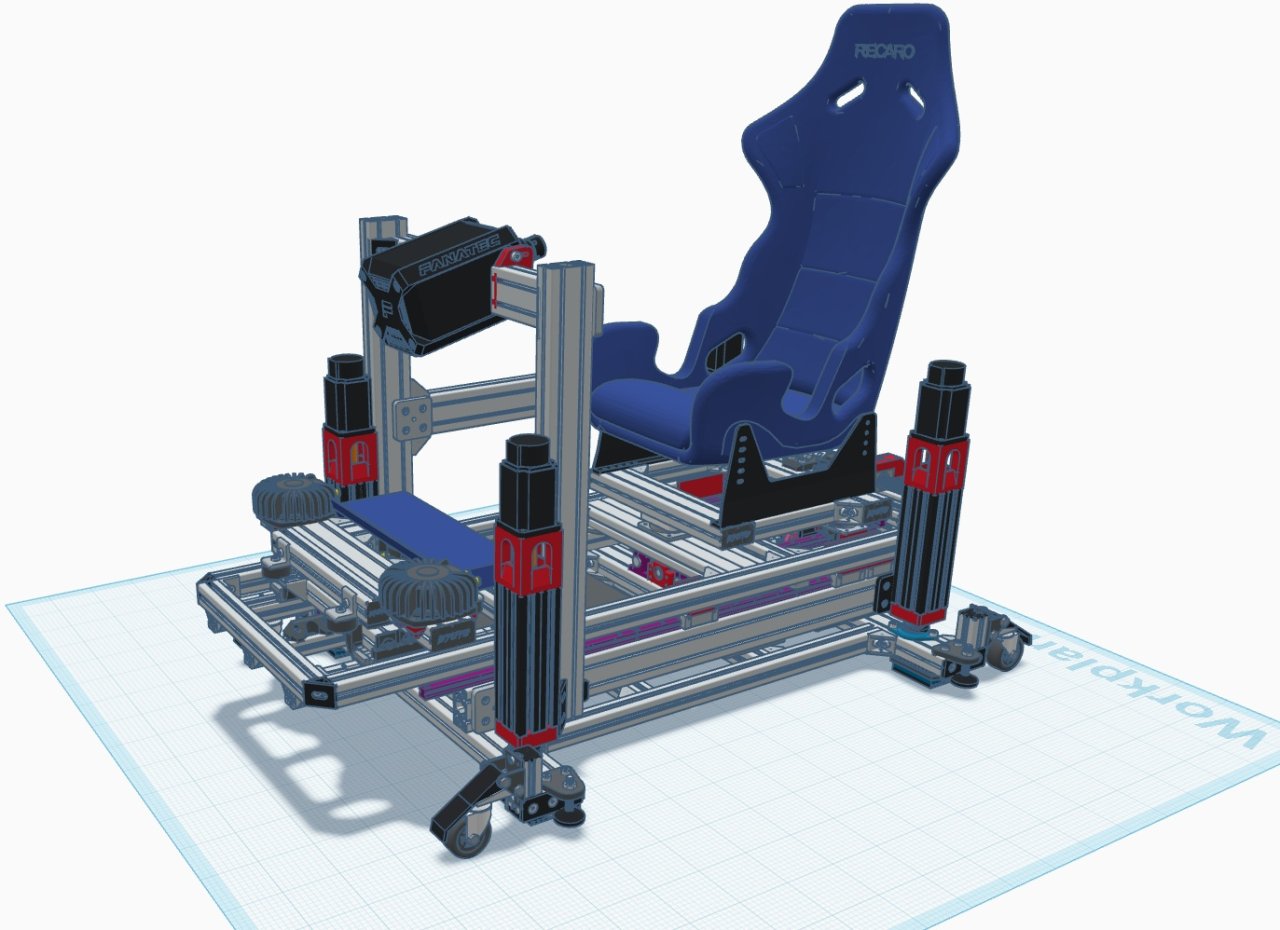 5780U Compact 5DOF  Motion Sim Rig - 5780U_Rig_1_27fbc99ac236529d0972f692bab03364
